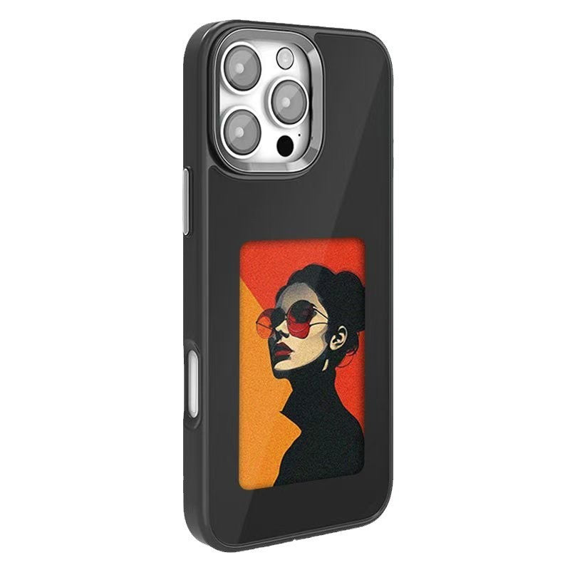 Cross-border NFC Four-color E-ink Screen AI Screen Projection Phone Case