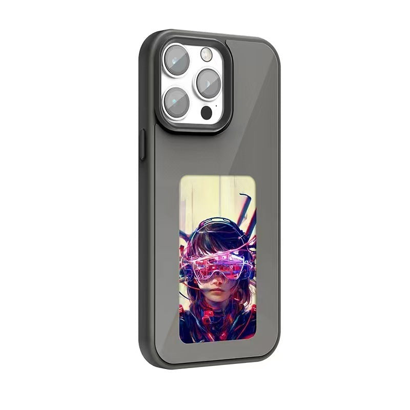 Cross-border NFC Four-color E-ink Screen AI Screen Projection Phone Case